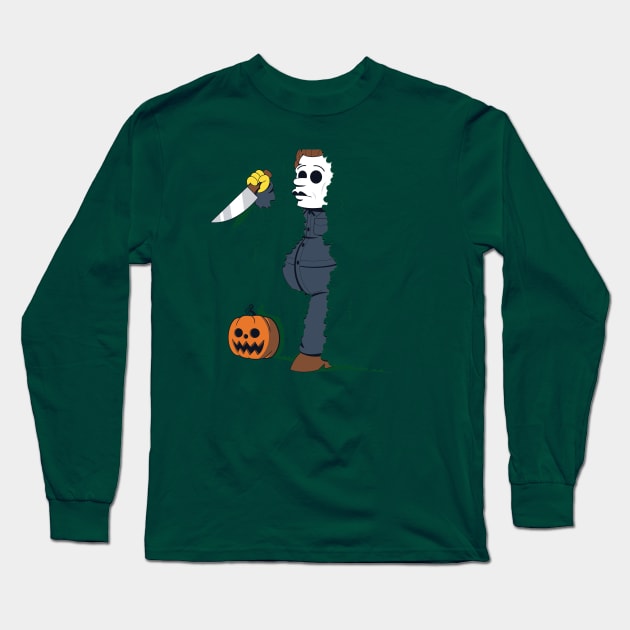 Mike in the bushes Long Sleeve T-Shirt by JayHai